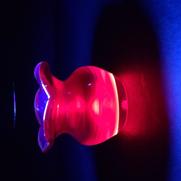 Vintage Iridescent Art Glass Toothpick Holder - Picture 16 of 16